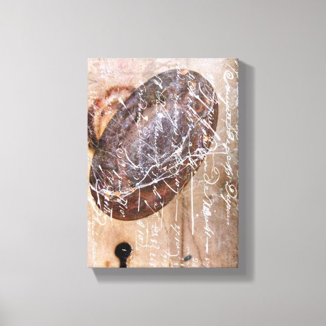 Vintage Keyhole Canvas Print (Front)