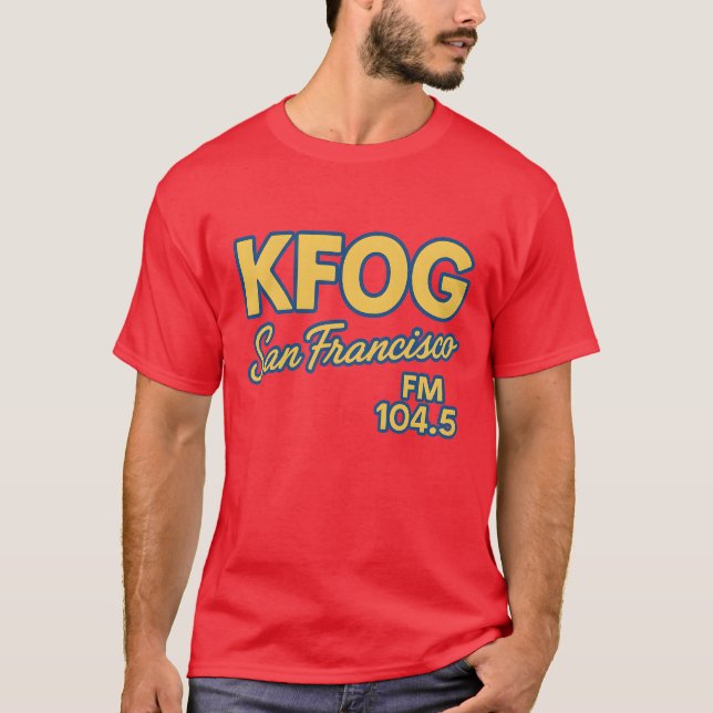 Vintage KFOG - San Francisco T-Shirt (Front)