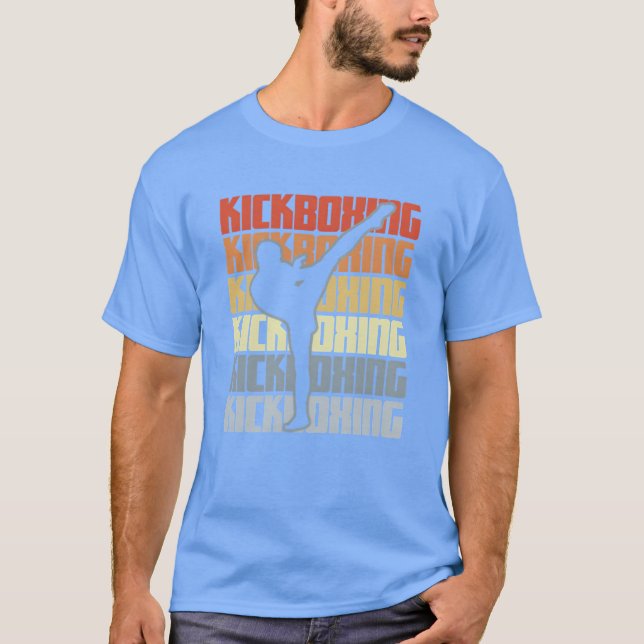 Vintage Kickboing funny T-Shirt (Front)