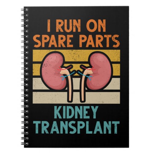 Vintage Kidney Transplant Spare Parts Notebook