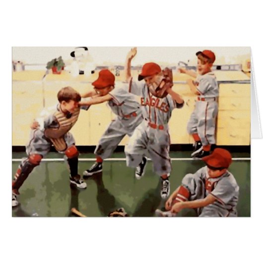 Vintage Kids Baseball Cards (Front Horizontal)