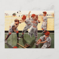 Vintage Kids Baseball