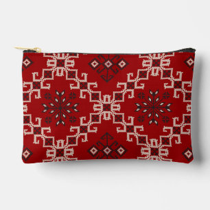 Vintage Kilim Pillow, Decorative Turkish Moroccan Accessory Pouch