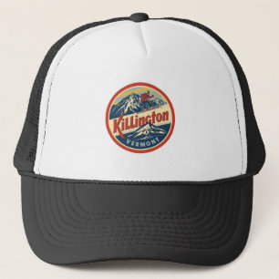 Vintage KILLINGTON Vermont Ski resort mountains Trucker Hat