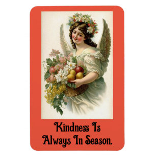 Vintage Kindness Angel Flexible Magnet