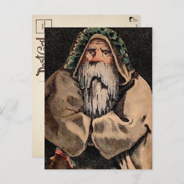 Vintage King Winter Postcard (Front/Back)