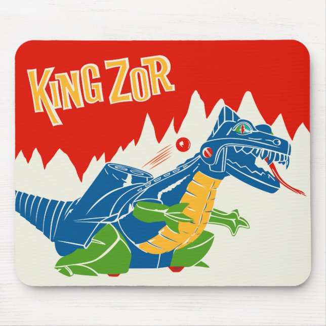 Vintage King Zor Mousepad (Front)