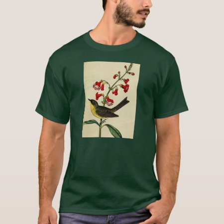 Vintage Kirtlands Warbler Bird T-shirt