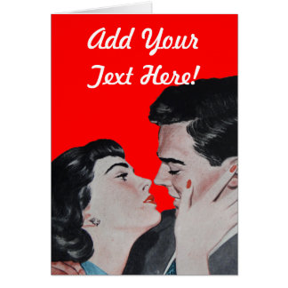 Vintage Kiss Card