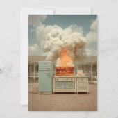 Vintage Kitchen Blaze Outdoor Scene (Front)