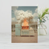 Vintage Kitchen Blaze Outdoor Scene (Standing Front)