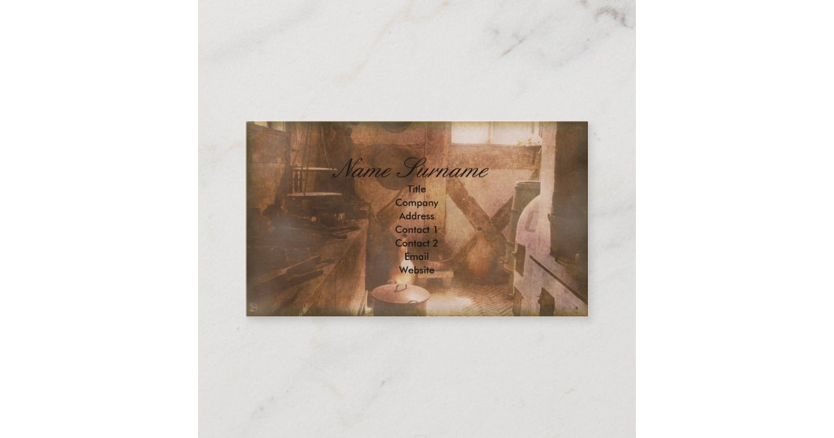 Kitchen Business Card Examples Vintage Kitchen, business card template | Zazzle