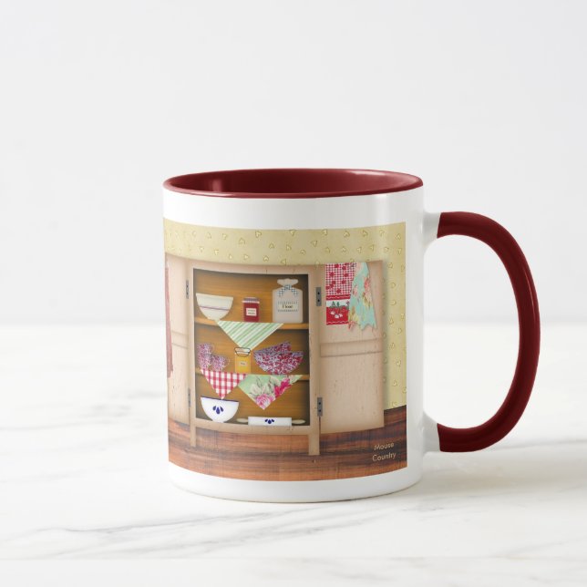 Vintage Kitchen Cupboard Mug (Right)
