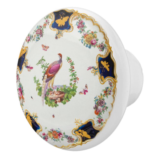 Vintage KItchen Furniture Mecklenburg Strelitz Ceramic Knob (Right)