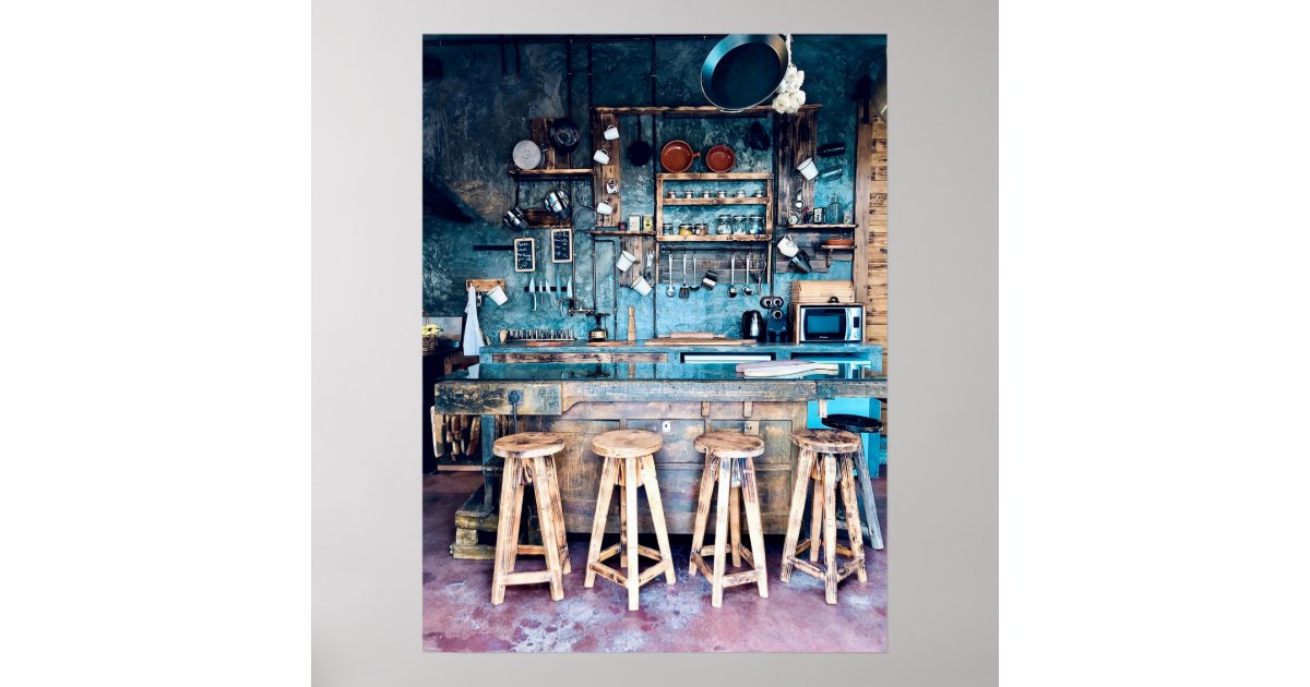 “Vintage Kitchen” Poster | Zazzle