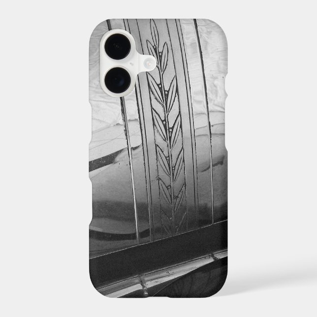 Vintage Kitchen Toaster Black and White iPhone Case (Back)