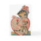 Vintage Kitten Valentine's Day Greeting Card