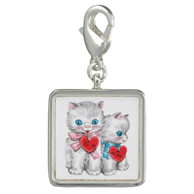 Vintage Kittens charm / bracelet (Front)