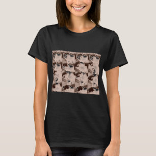 Vintage Kitty Cat/Black & White Photo T-Shirt