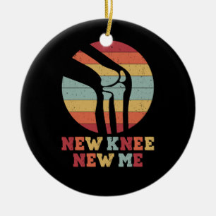 Vintage Knee Replacement Surgery Recovery New Knee Ceramic Ornament