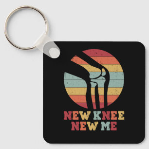 Vintage Knee Replacement Surgery Recovery New Knee Keychain