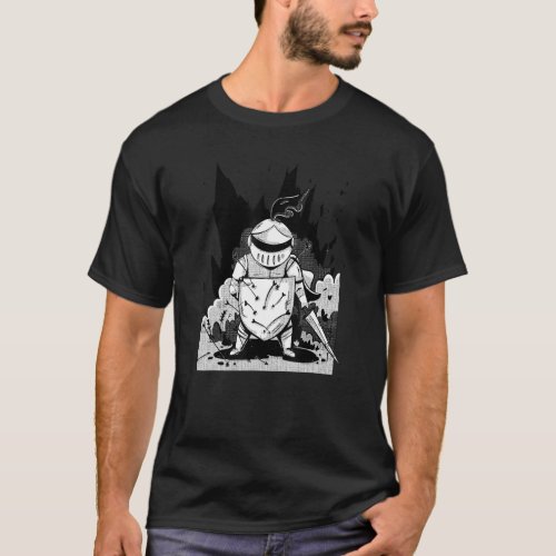 Vintage Knight Medieval Renaissance Ren Faire T_Shirt