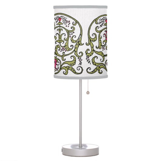 Vintage Knight Table Lamp (Left)