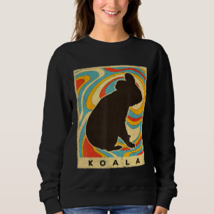 Vintage Koala Lover Animal Retro Style Sweatshirt