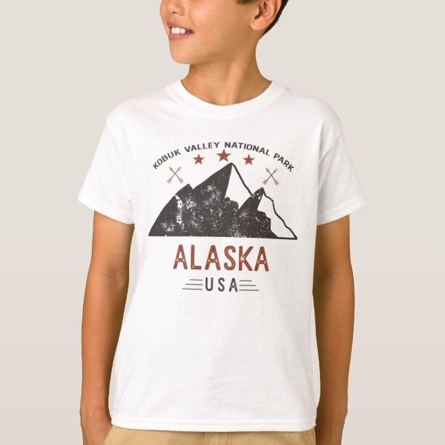 Vintage Kobuk Valley National Park Alaska T-Shirt (Front)