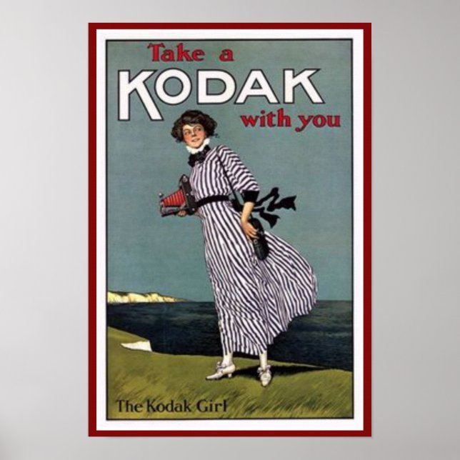 Vintage Kodak Photography Poster (Front)