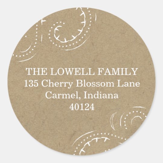 rustic label template Rustic country return address labels template instant download.