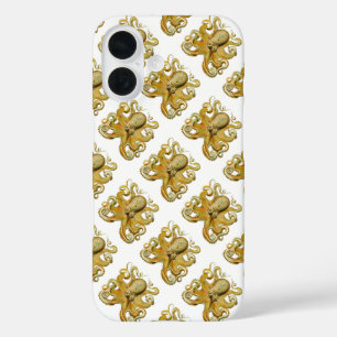 Vintage Kraken, Octopus Gamochonia, Ernst Haeckel iPhone 16 Case