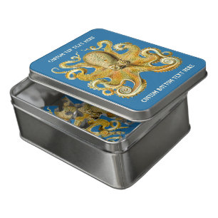 Vintage Kraken, Octopus Gamochonia, Ernst Haeckel Jigsaw Puzzle