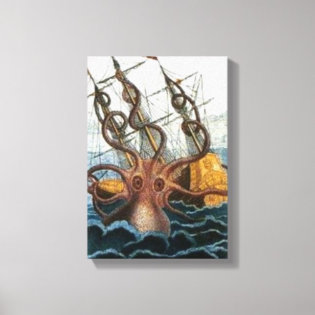 VINTAGE KRAKEN PRINT (Front)