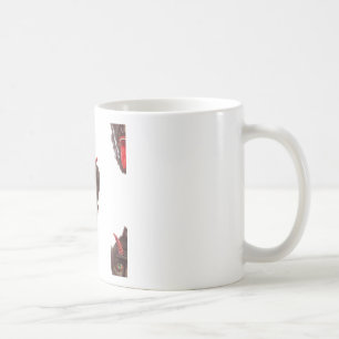 vintage krampus coffee mug