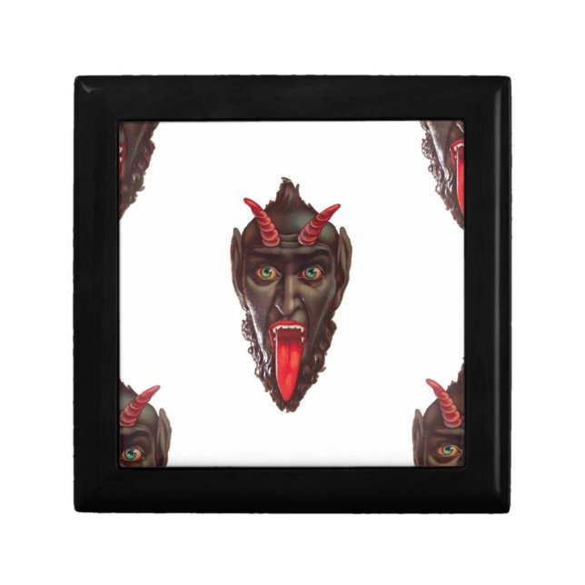 vintage krampus gift box (Front)
