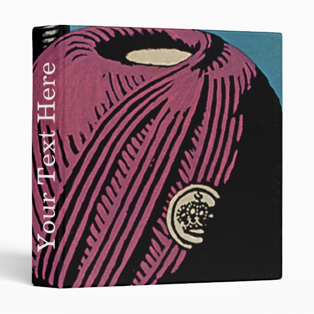 Vintage Kronengard Yarn Ad Binder (Front/Spine)