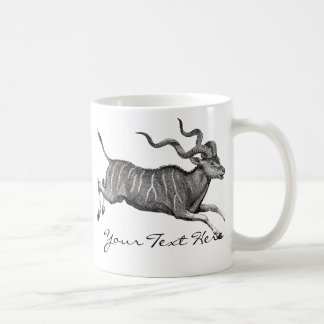 Vintage Kudu Coffee Mug