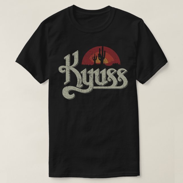Vintage Kyuss Sunset 1987 T-Shirt (Design Front)
