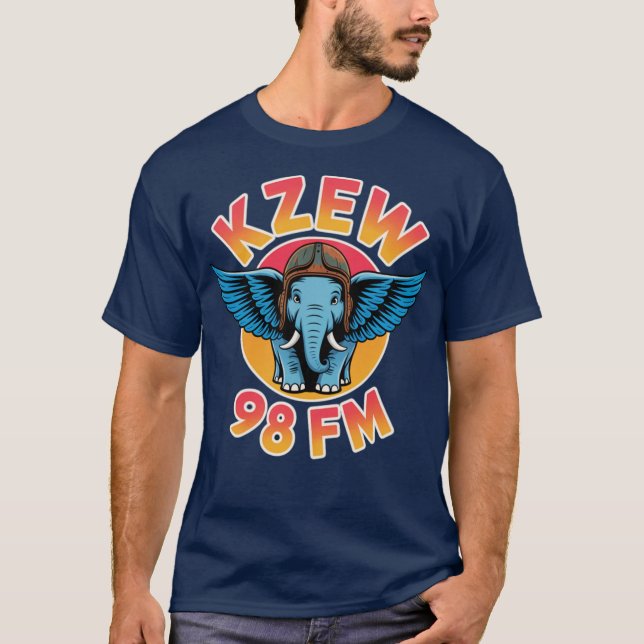 Vintage KZEW - Dallas, TX T-Shirt (Front)
