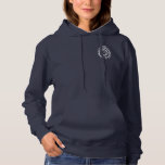 Vintage La Ch&#226;t Hooded Sweatshirt (front And Back) at Zazzle