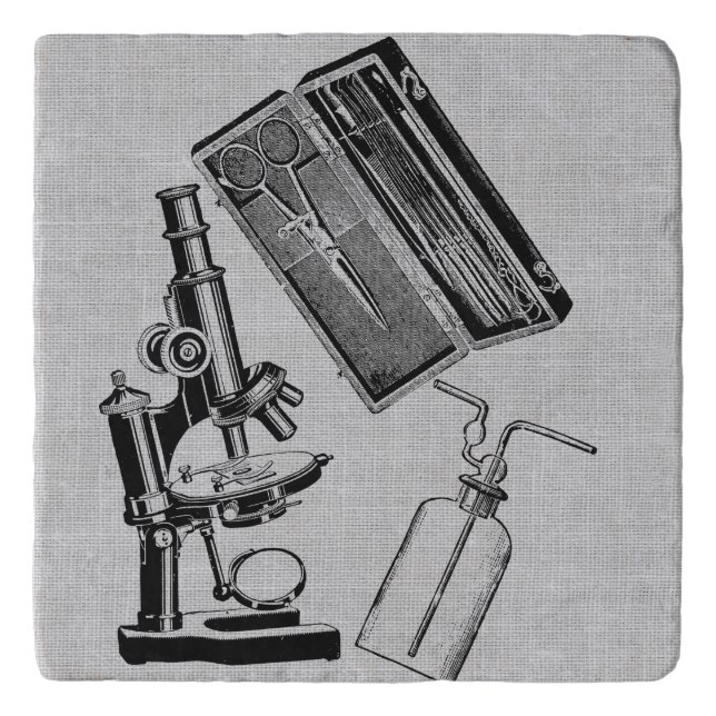 Vintage Lab Equipment Trivet (Front)