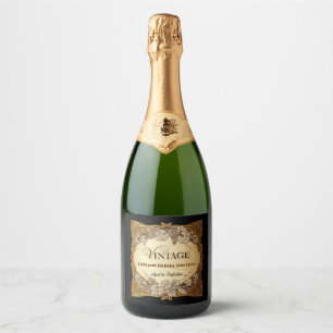 Vintage Label – Aged Wine Style Birthday Bash