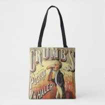 Vintage Label Art, Crumb's Pocket Asthma Inhaler Tote Bag