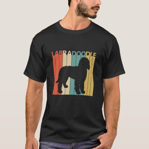 Vintage Labradoodle Dog Owner Gift Idea T_Shirt