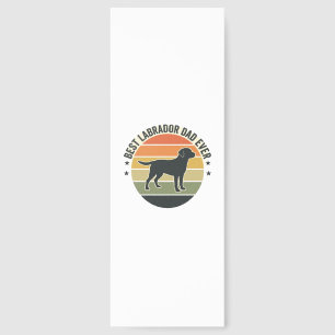 Vintage Labrador Dad Sunset Dog Vector Shirt_1 Bookmarks