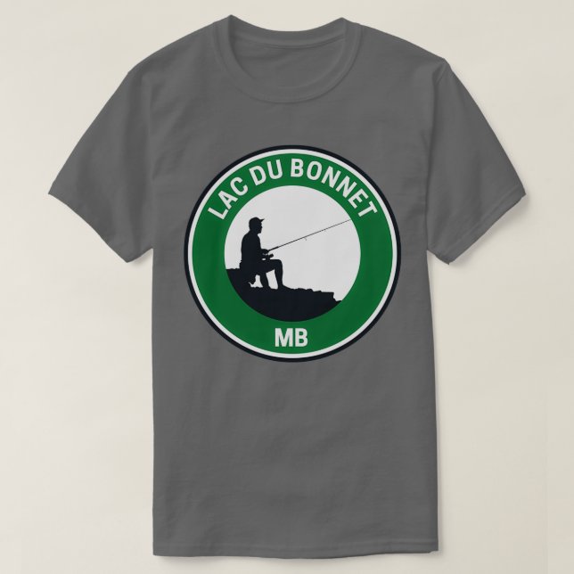 Vintage Lac du Bonnet Manitoba T-Shirt (Design Front)