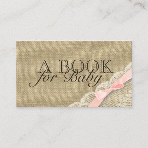 Customizable Vintage Lace and Bow Insert Cards Business Card Template