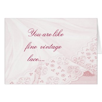 Vintage Lace Any Ocassion-customize by MakaraPhotos at Zazzle