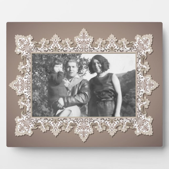 Vintage Lace  Art Plaque (Front)